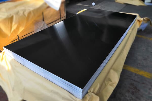 4x8 Black Coated Aluminum Sheet
