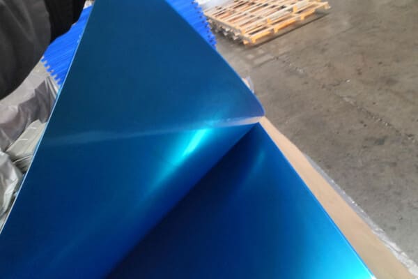 5005 Aluminum Sheet Covered With Blue Film