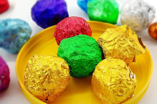 Tsokolate-Wrapping-papel-Golden-Aluminum-Foil-Candy-Wrapping