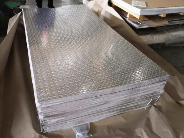 5x10 sheet of diamond aluminum