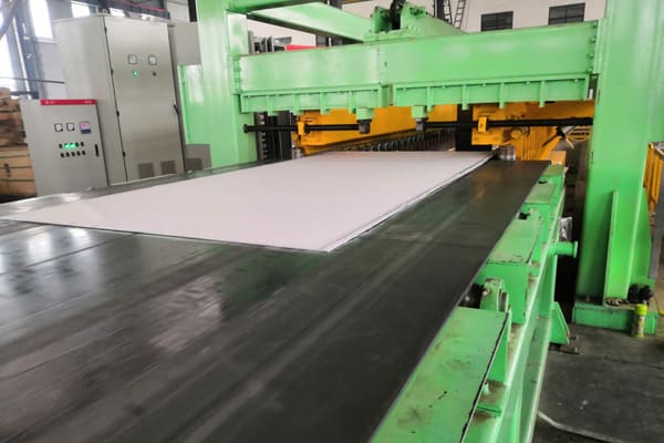 cutting aluminum sheet process