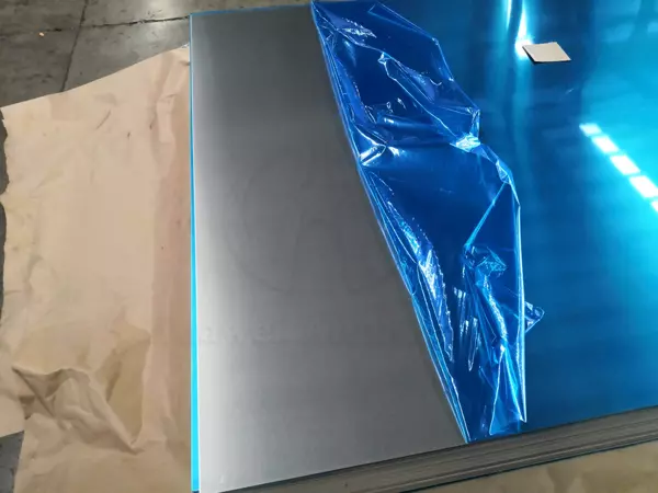 1100 Aluminum Sheet With Pvc Blue Film