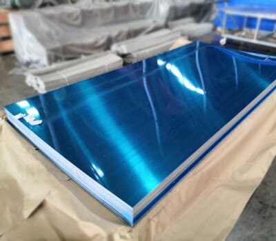 2 PCS 1/4x8x12 Inch 5052 Aluminum Sheet Metal Plate With Protective Film