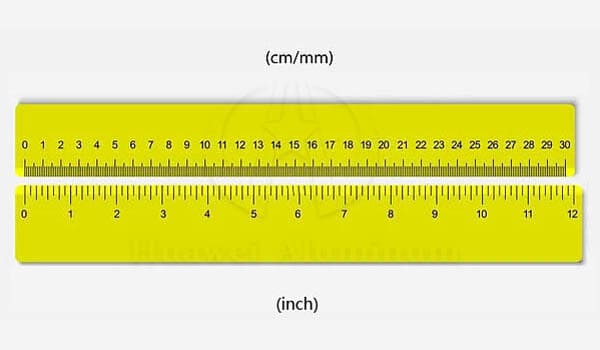 Inch To Mm Conversion Ruler