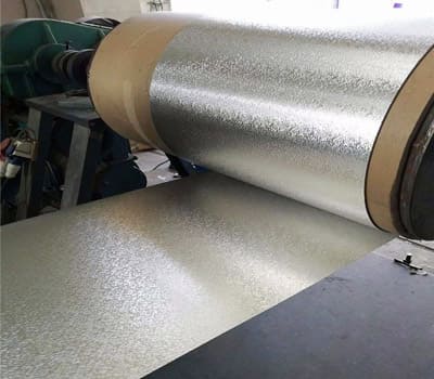 Embossed aluminum sheet