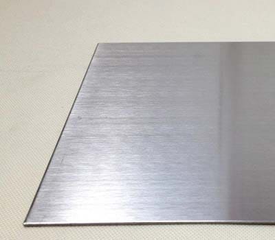 Brushed aluminum sheet
