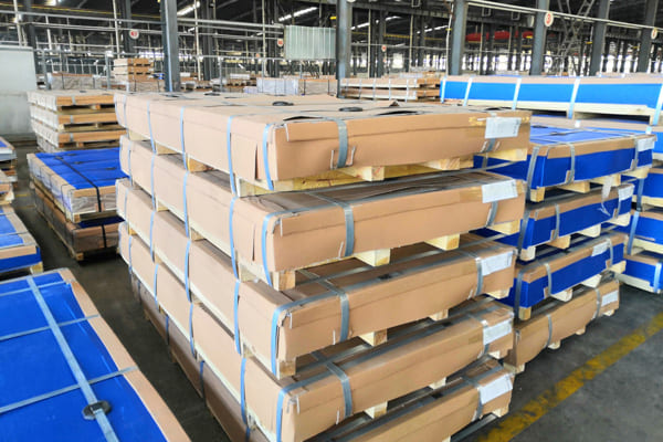 Thick Aluminum Plate With Wooden Pallets