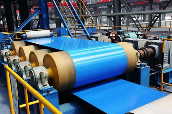Color Coated Aluminum Coil Production