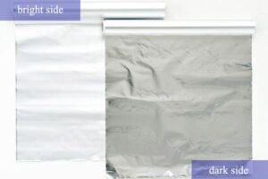 Two Sides Of Aluminum Foil