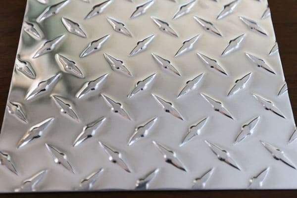 Lembaran aluminium plat berlian 4×8