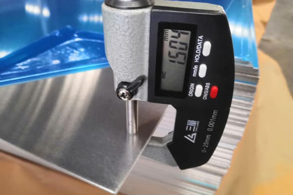 5052 Alloy Aluminum Sheet Thickness Detection