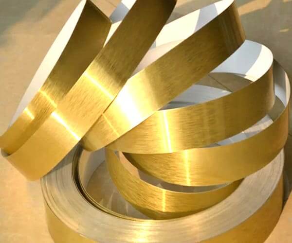 Gold Aluminum Strip