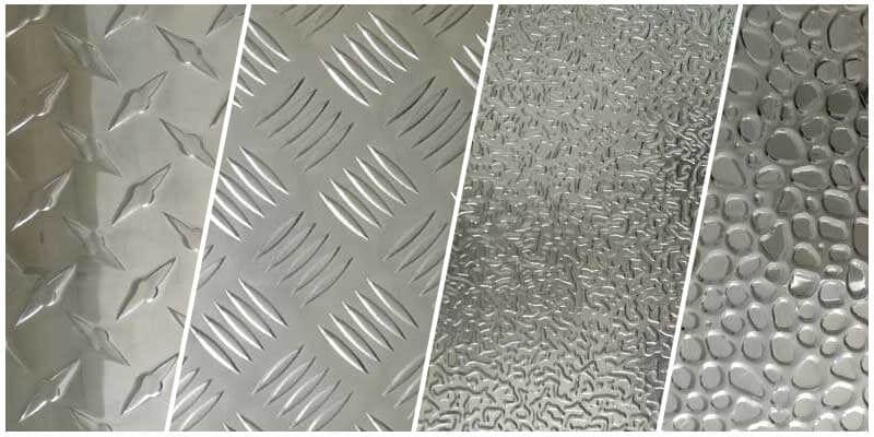Common Patterned Aluminum Plates