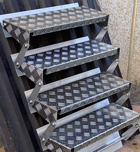 Aluminum Checker Plate for upstair