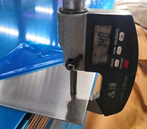 Aluminum Plate Thickness Measurement