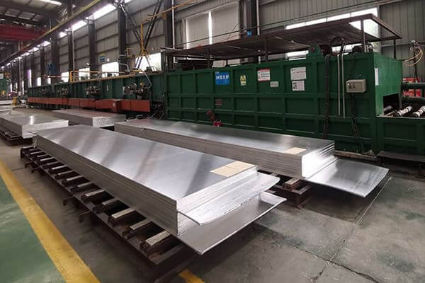 7055-T7751 aluminum sheet production