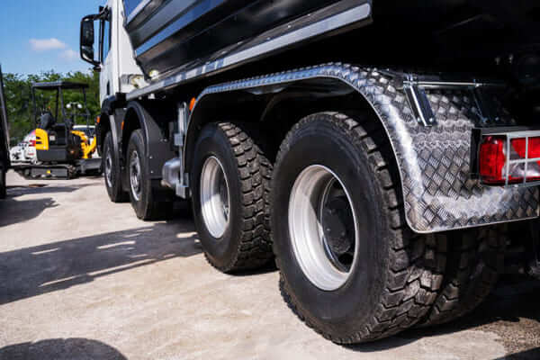 Checkered aluminum sheet for truck