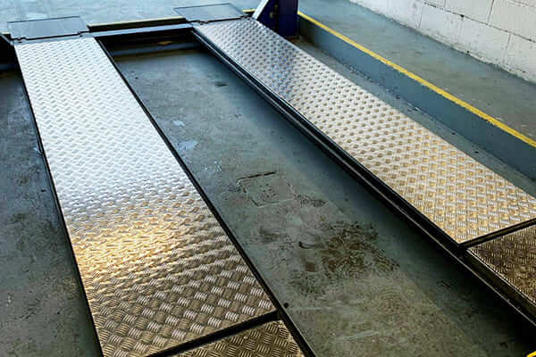 5052 H32 Aluminum Checkered Plate for ramp