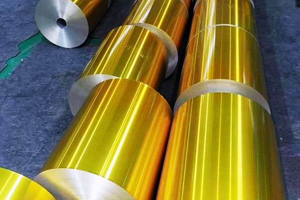 8011 Gold aluminum foil Huawei