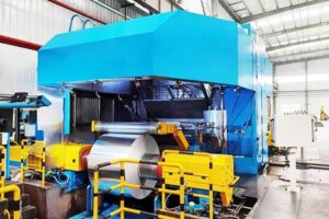 Process for improving the edge quality of 8011 aluminum foil