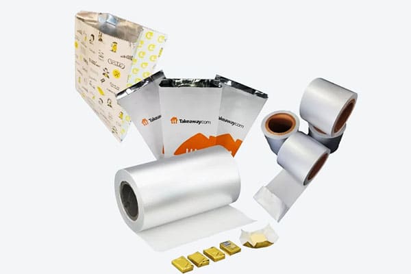 Food packaging 1235 Laminated Aluminum Foil