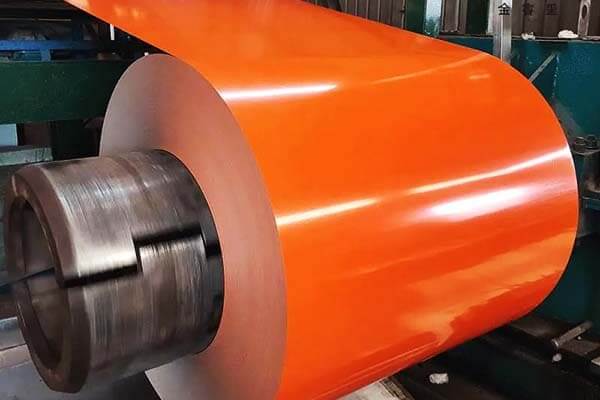 폴리에스터 코팅 알루미늄 코일 생산 Production of Polyester Coated Aluminum Coil