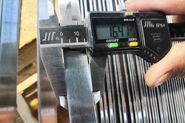 5005 Aluminum Strip Width Measurement