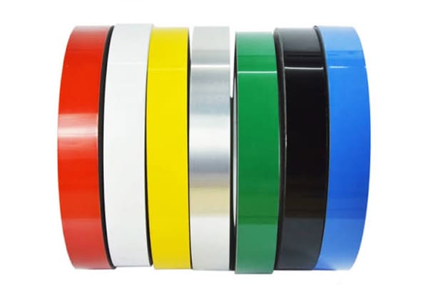 Bandes d'aluminium enduites de couleur