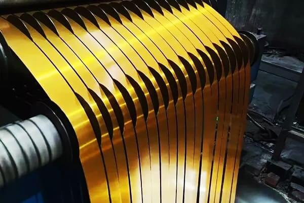 Bandes d'aluminium enduites de couleur